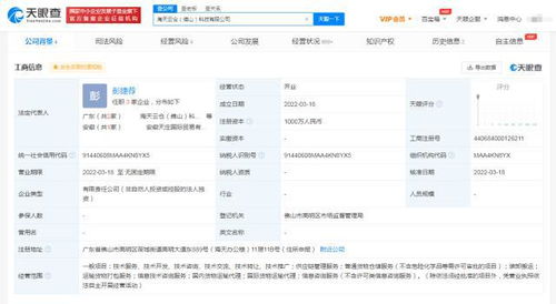 海天調(diào)味食品佛山新設(shè)科技公司，發(fā)力信息技術(shù)咨詢服務(wù)